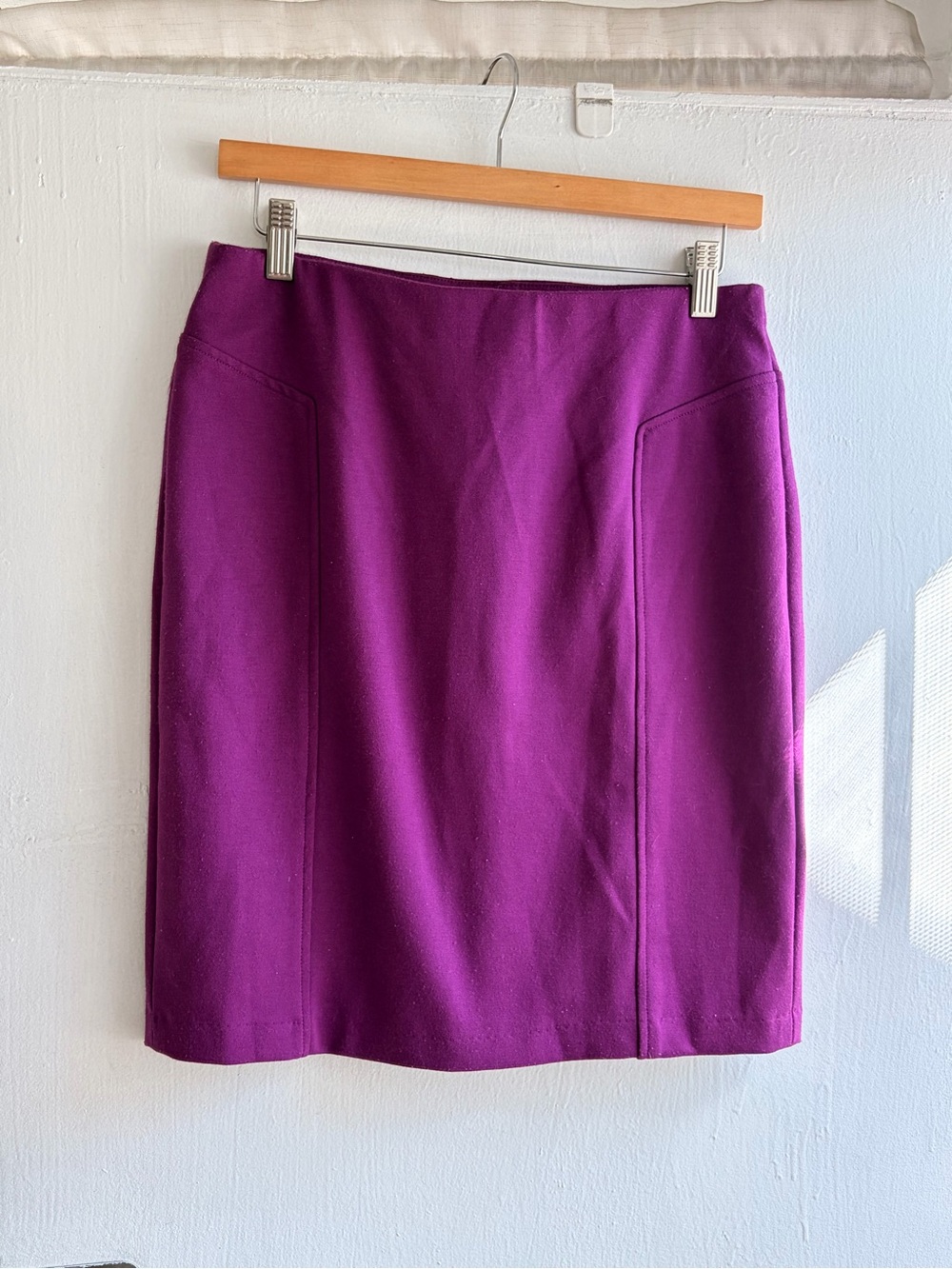 Sandro Vibrant Purple Pencil Skirt